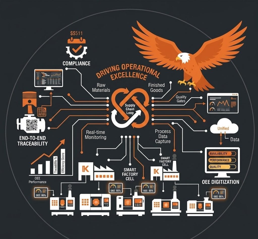 Driving Operational Excellence – End-to-End Traceability & OEE Digitization for a Leading Auto Component Supplier
