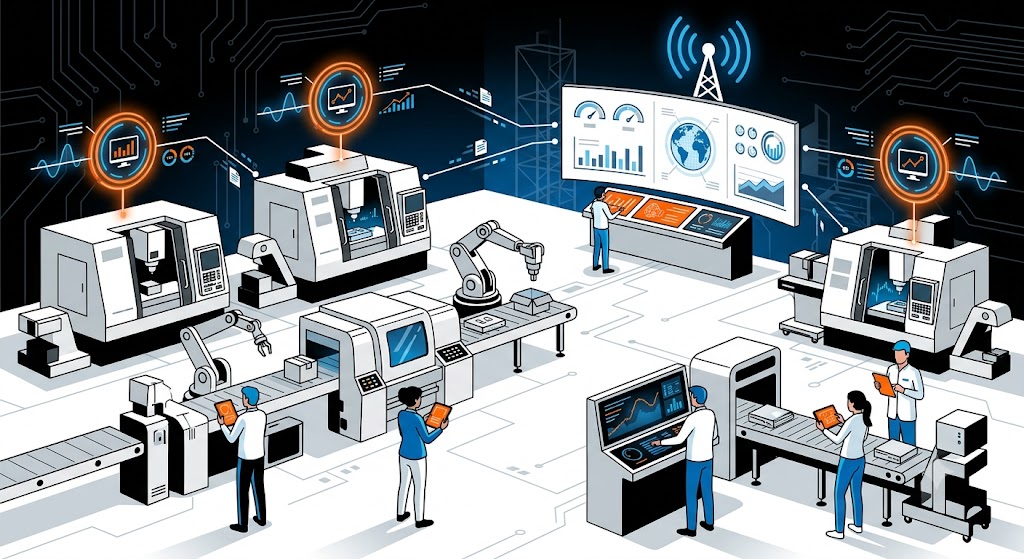 Remote Machine Monitoring: Transforming Shop Floor Visibility with Real-Time Production Monitoring System