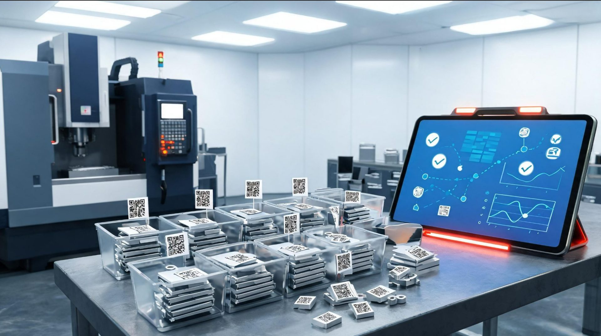 Traceability Solutions for CNC Machine Operations: Why Every Job Shop Needs Component Tracking